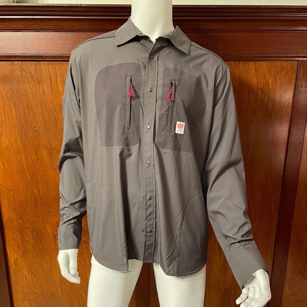 NWT Topo Designs Long Sleeve Tech Shirt Size XL